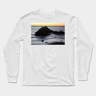 Walkers on the Beach. San Francisco 2010 Long Sleeve T-Shirt